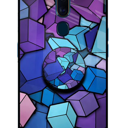 Cubic Abstract Oppo F11 Pro Pop Case by Casekaro