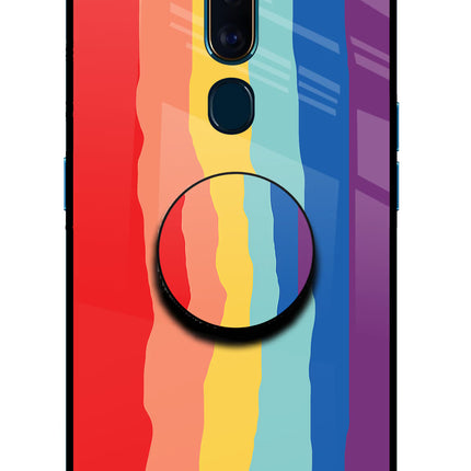 Rainbow Oppo F11 Pro Pop Case by Casekaro