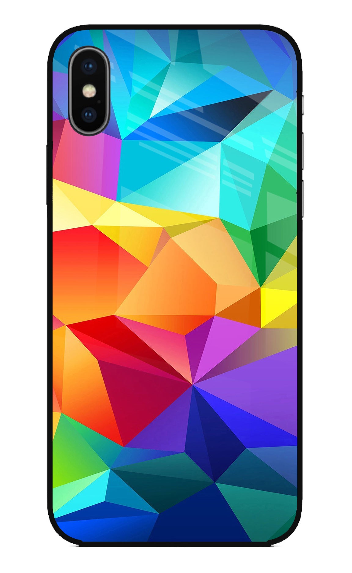 Abstract Pattern iPhone XS Back Cover