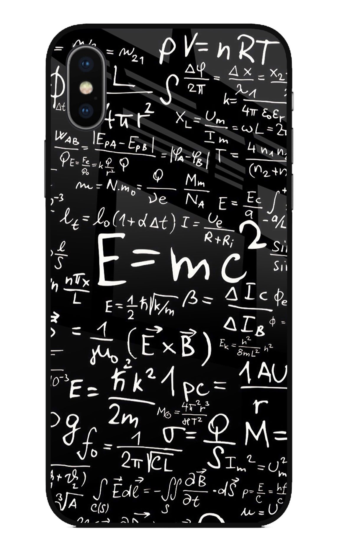 Physics Formula iPhone XS Back Cover