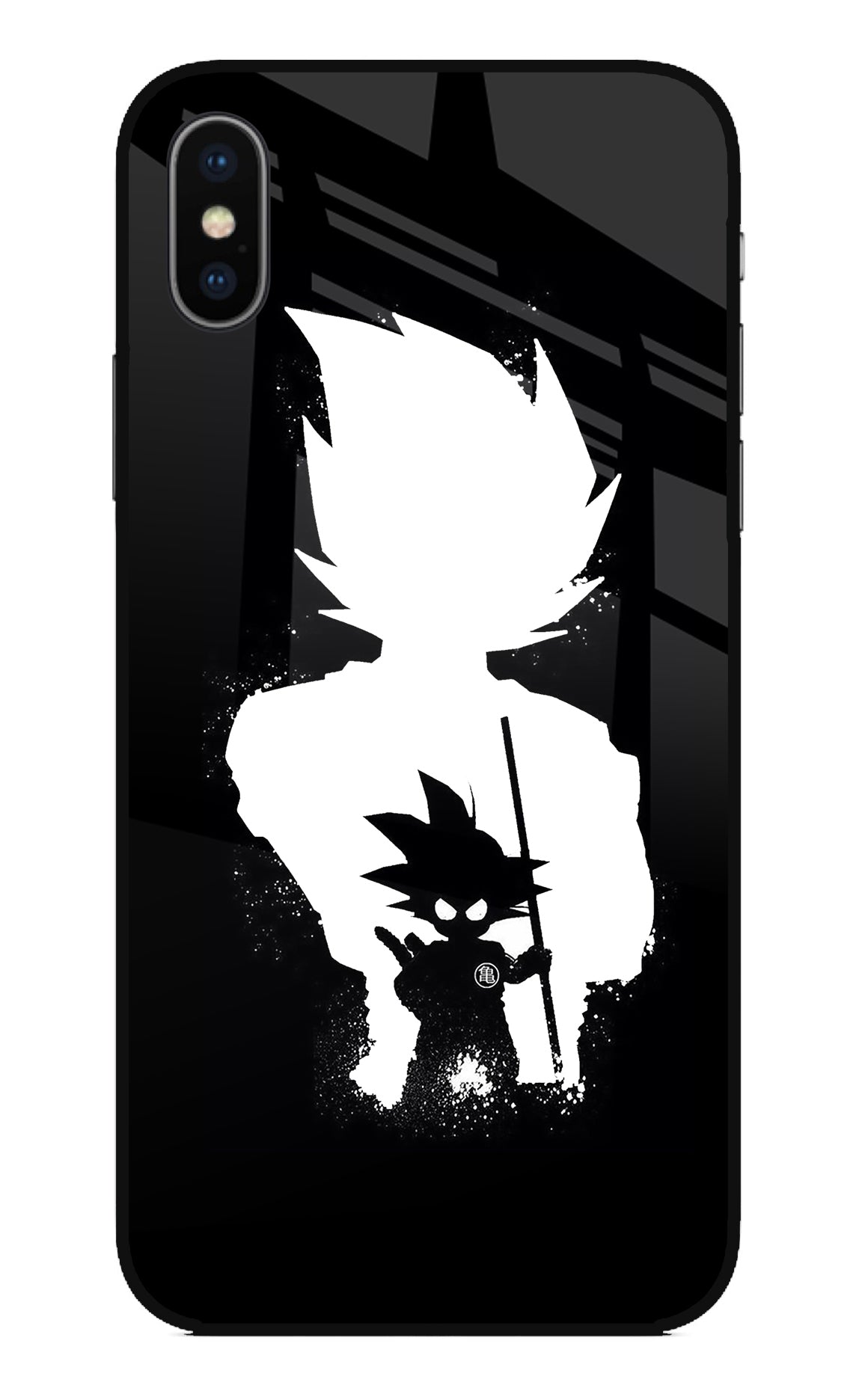 Goku Shadow iPhone XS Back Cover