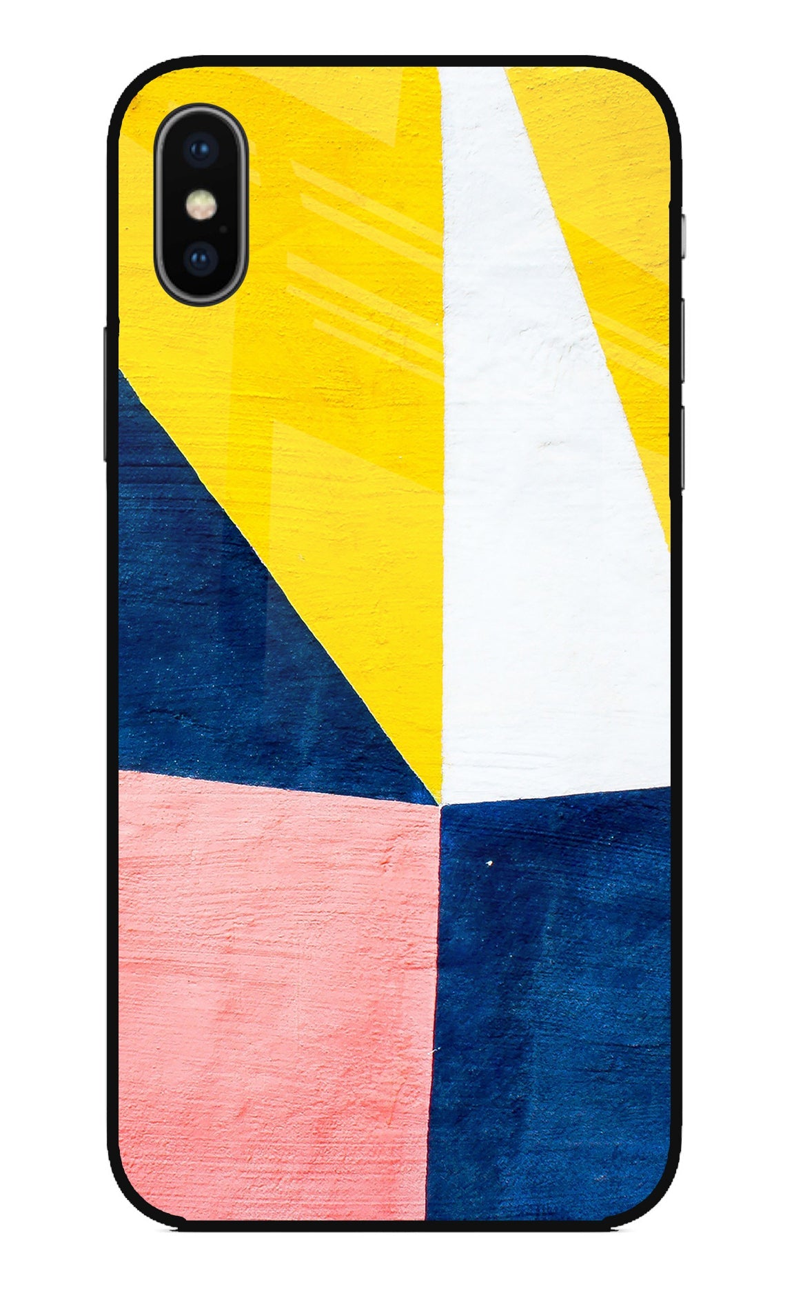 Colourful Art iPhone XS Glass Case