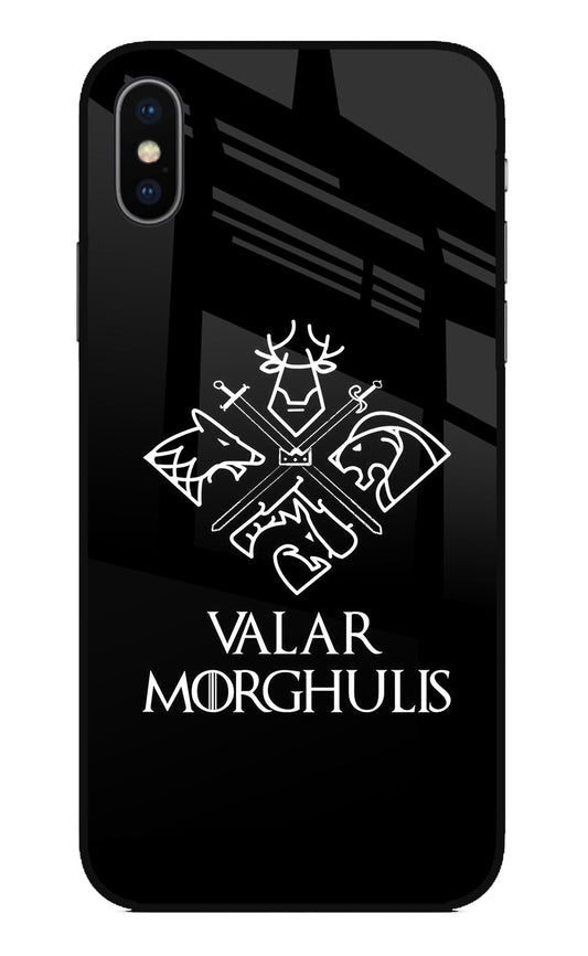 Valar Morghulis | Game Of Thrones iPhone XS Glass Case