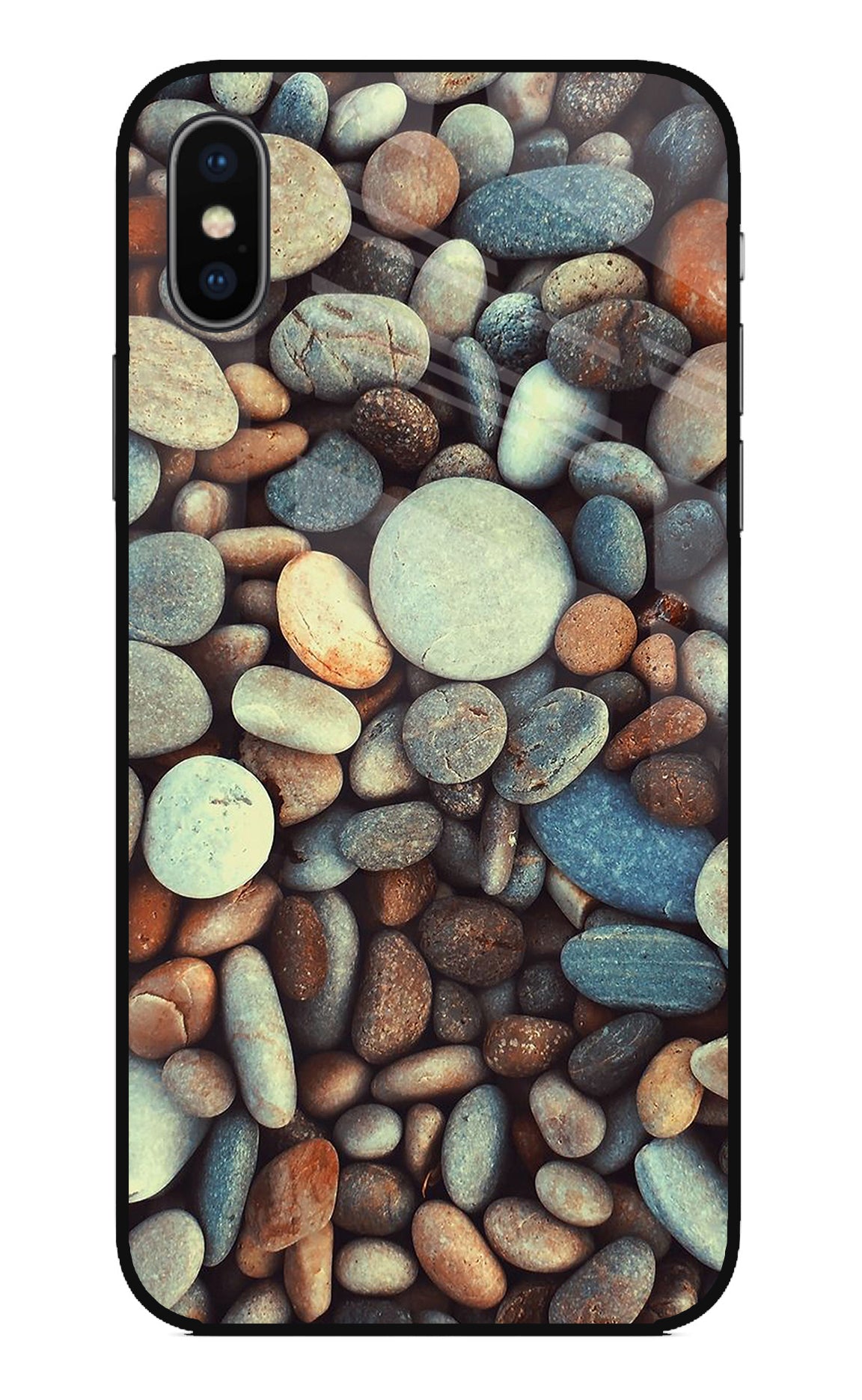 Pebble iPhone XS Glass Case