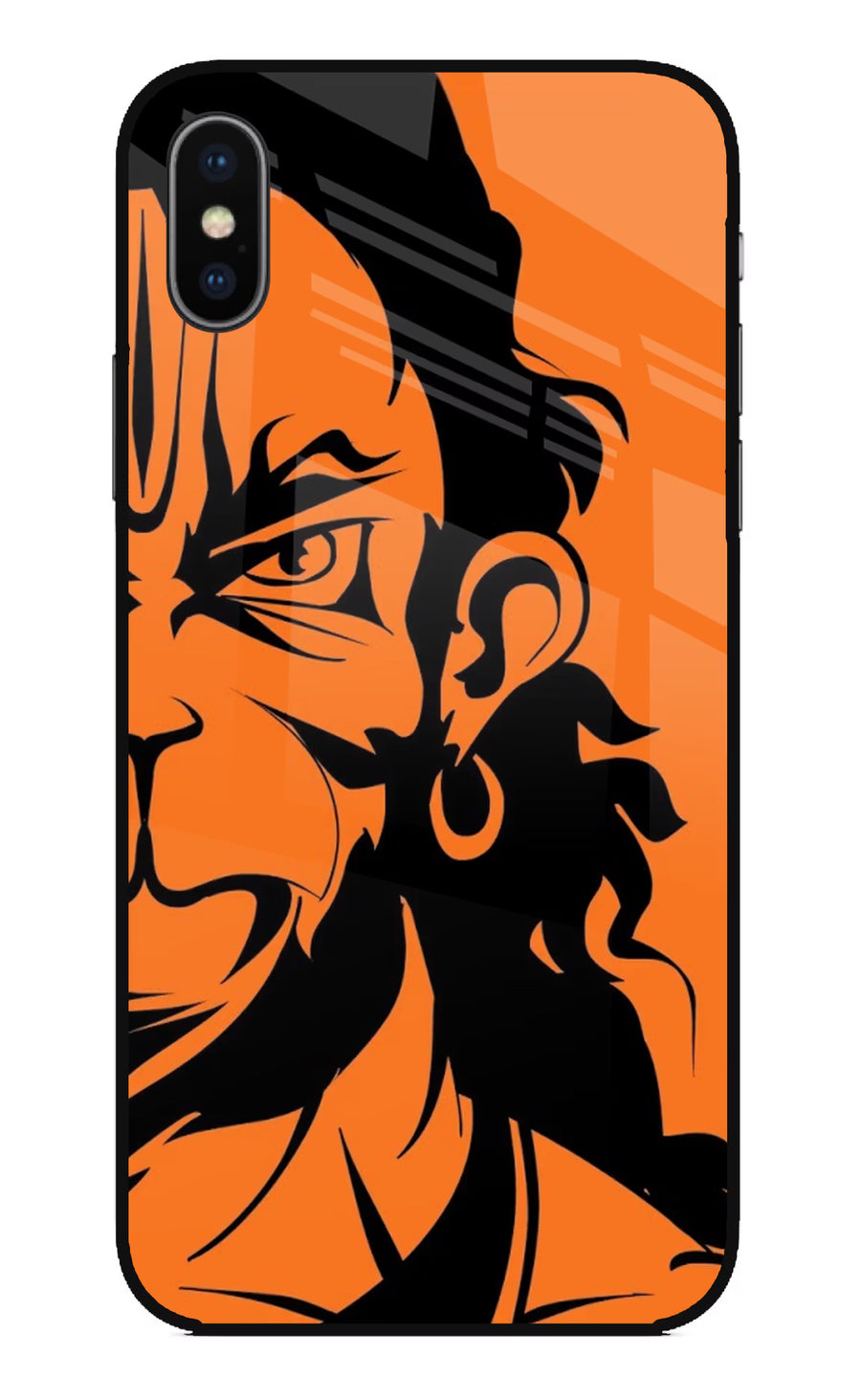 Hanuman iPhone XS Back Cover, Glass case