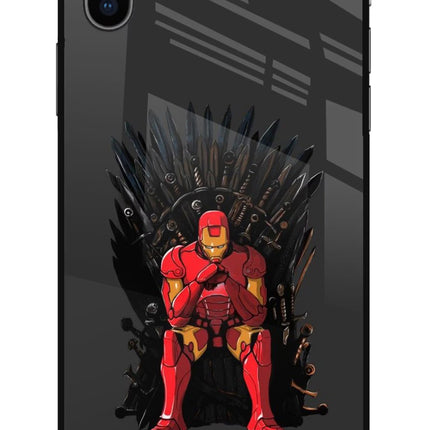 Ironman Throne iPhone XS Glass Case