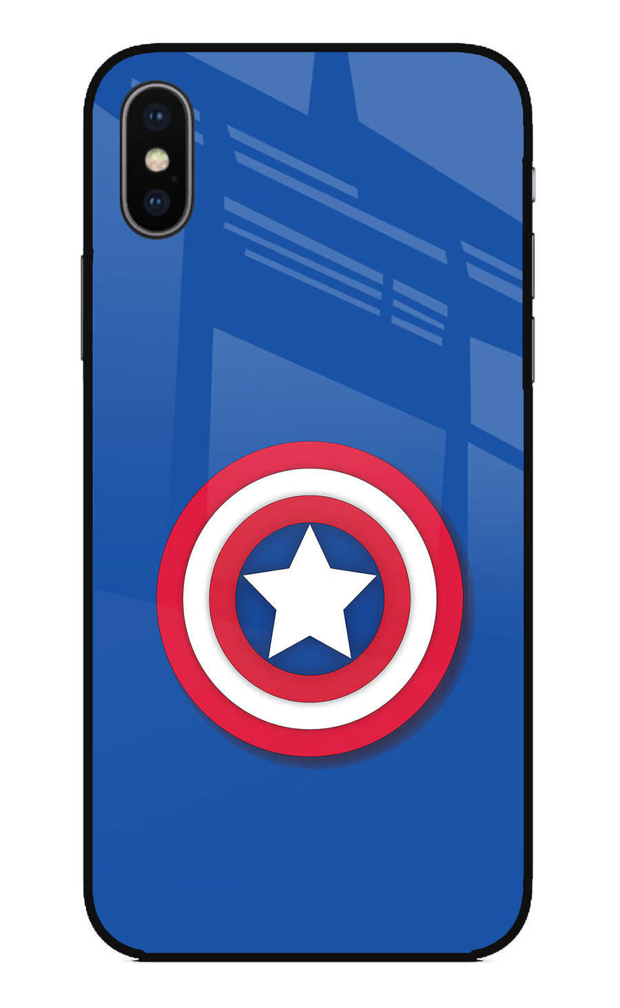 Shield iPhone XS Back Cover, Glass case