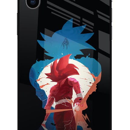 Goku iPhone XS Glass Case