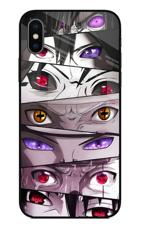 Naruto Anime iPhone XS Glass Case