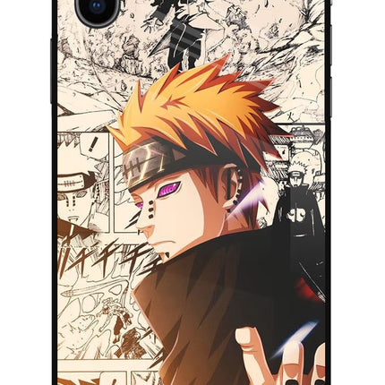 Pain Anime iPhone XS Glass Case