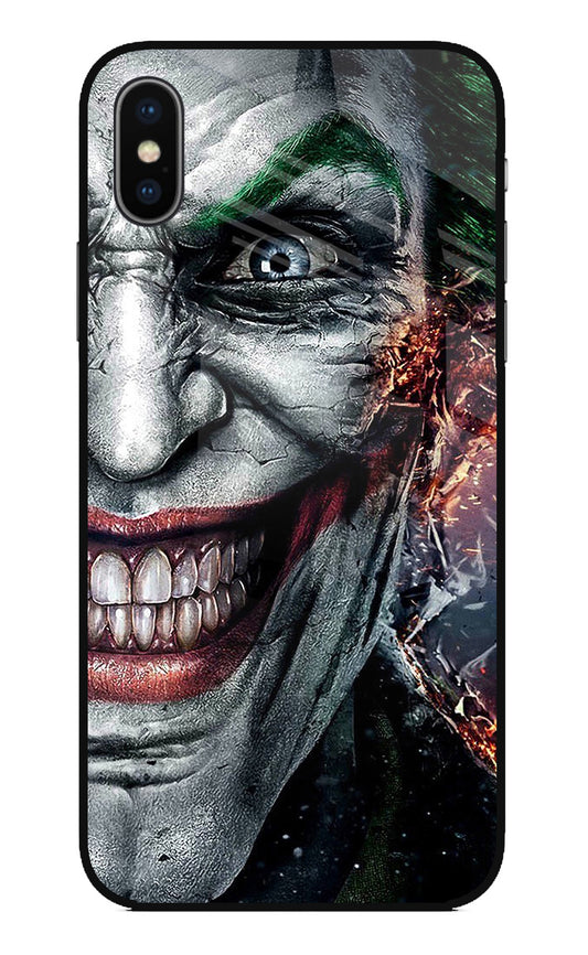 Joker Cam iPhone XS Glass Case