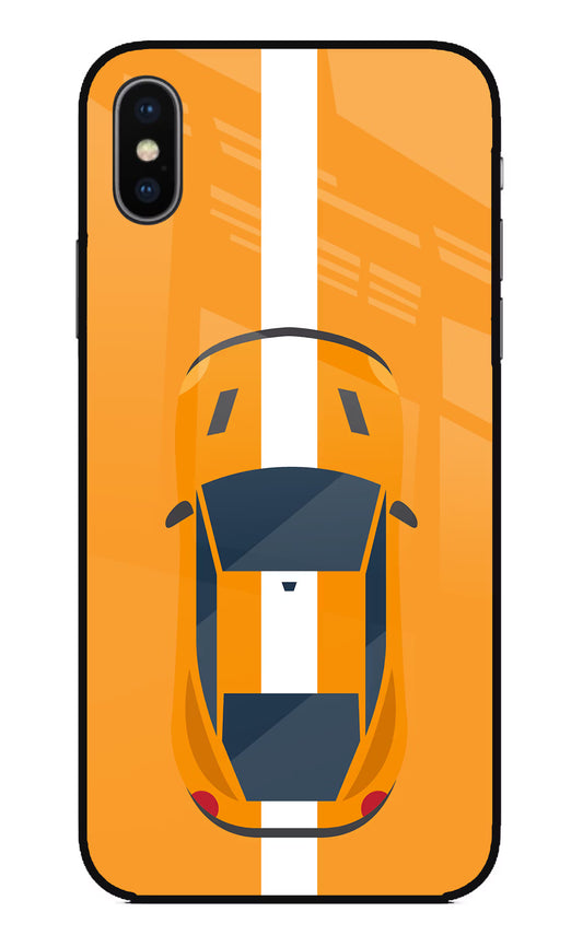 Highway Pursuit iPhone XS Glass Case