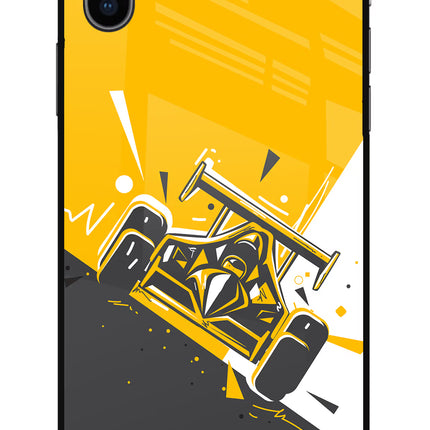 Track King iPhone XS Glass Case