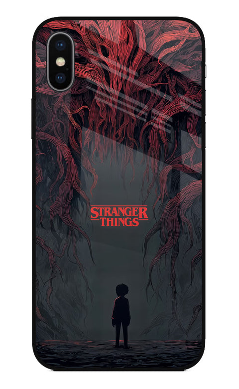 Ordinary Things Dark Side iPhone XS Glass Case