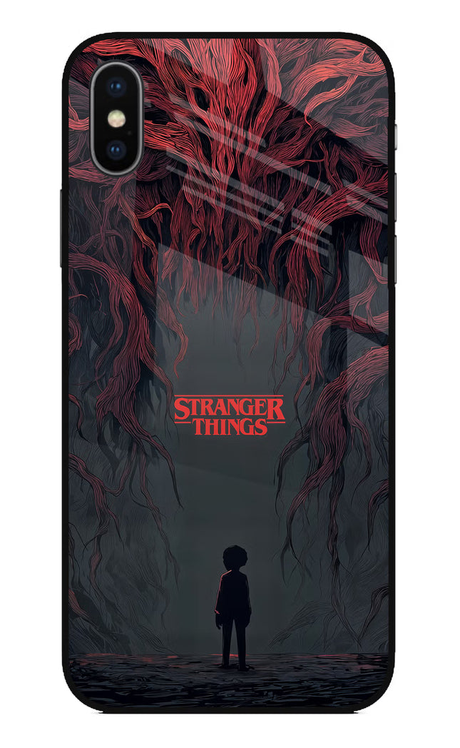 Ordinary Things Dark Side iPhone XS Glass Case