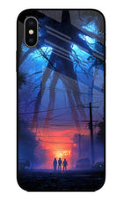 Ordinary Things Shadow iPhone XS Glass Case
