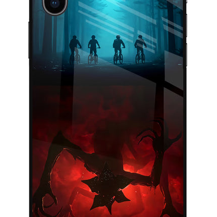 Ordinary Things Downside Up iPhone XS Glass Case
