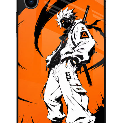 Street Samurai  iPhone XS Glass Case