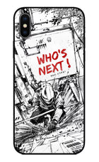 Who's Next iPhone XS Glass Case
