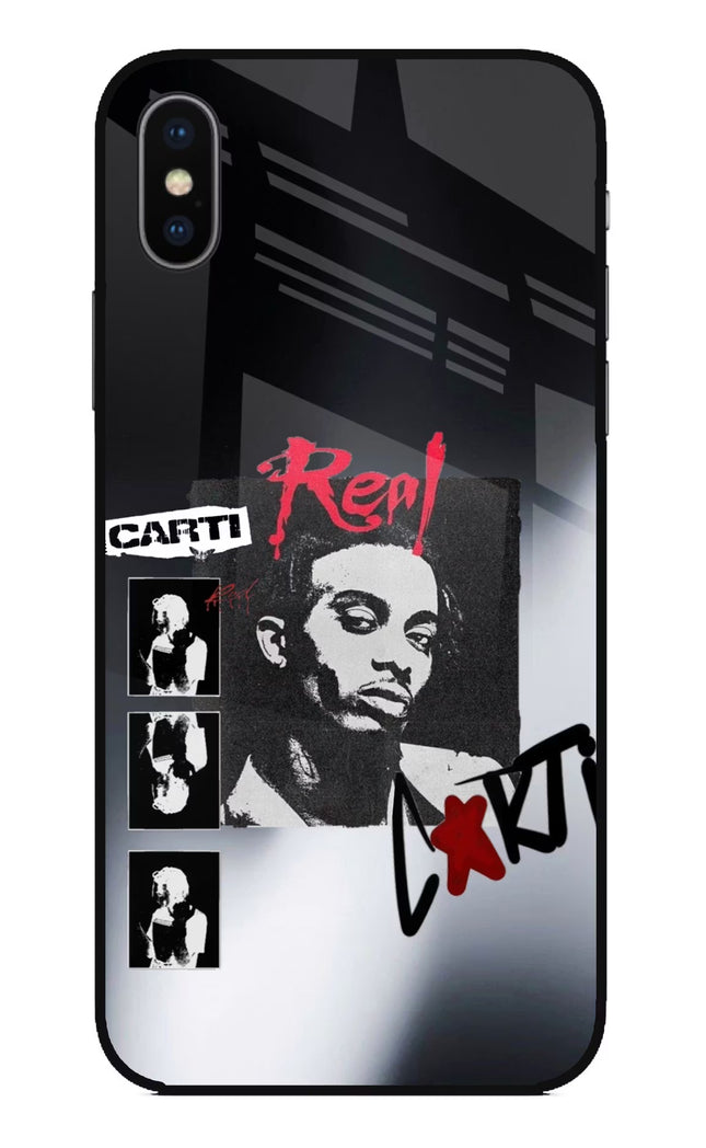 Playboi Carti iPhone XS Glass Case