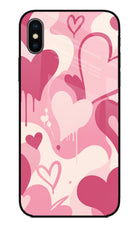 Hearty case iPhone XS Glass Case