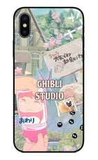Studio Ghibli iPhone XS Glass Case