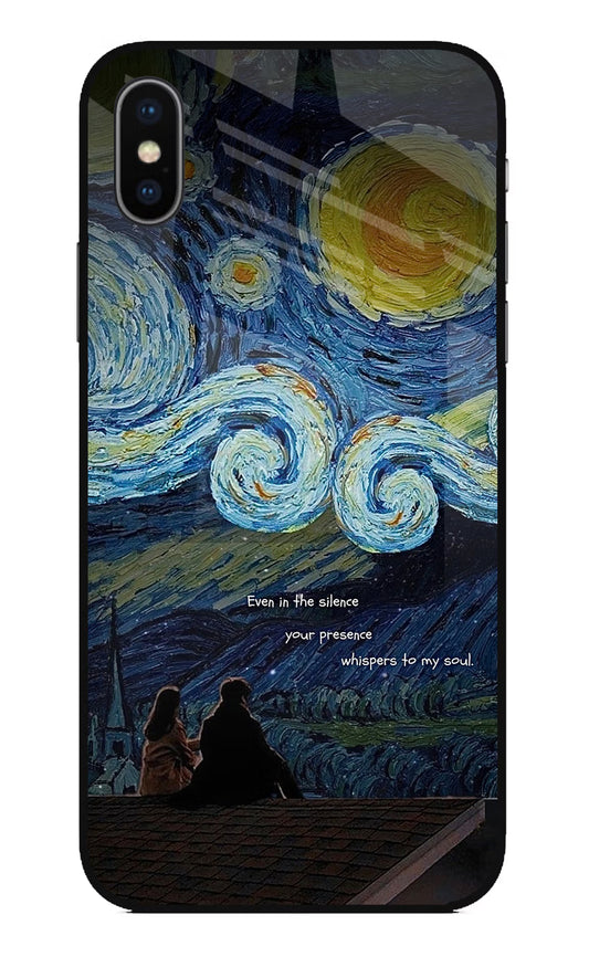 Softcore iPhone XS Glass Case