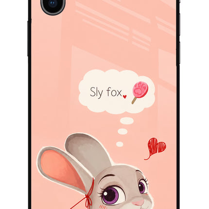 Judy Charm iPhone XS Glass Case