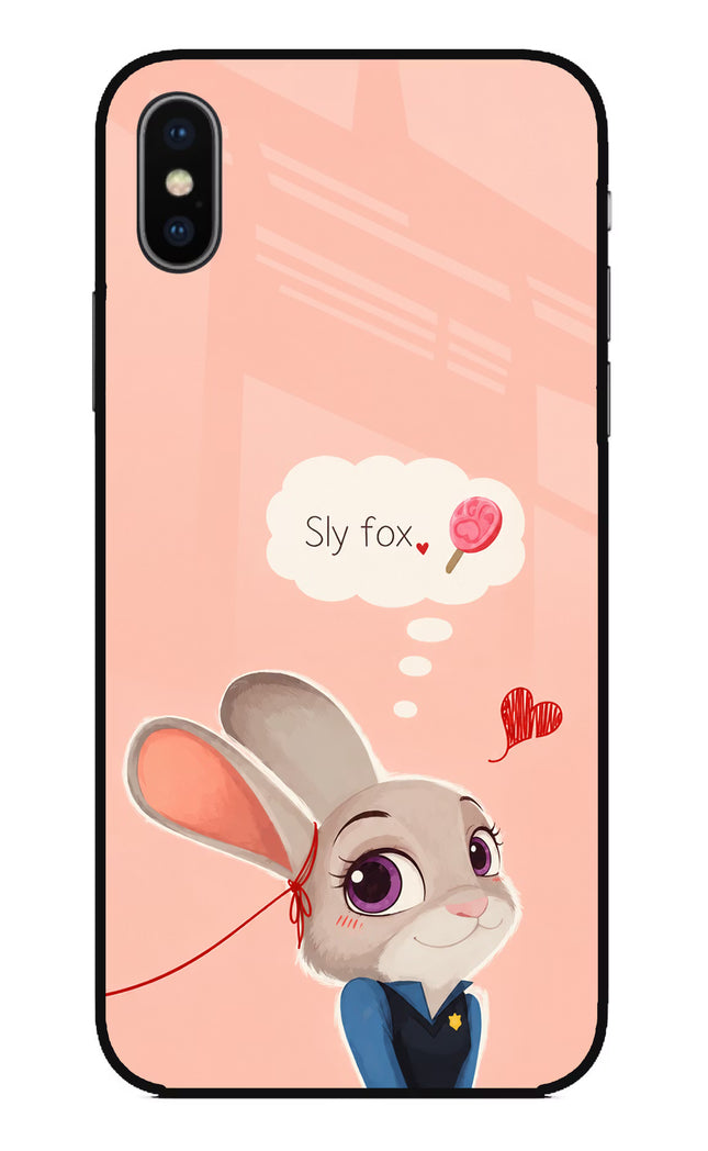 Judy Charm iPhone XS Glass Case