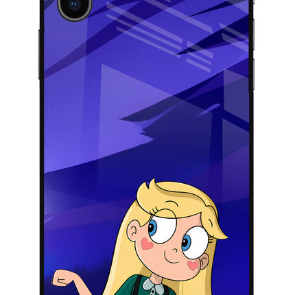 Star Glow iPhone XS Glass Case