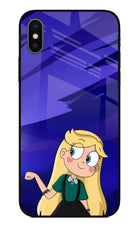 Star Glow iPhone XS Glass Case