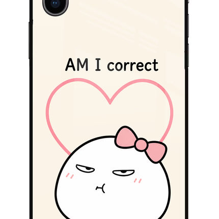 Always Right iPhone XS Glass Case