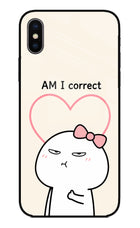 Always Right iPhone XS Glass Case