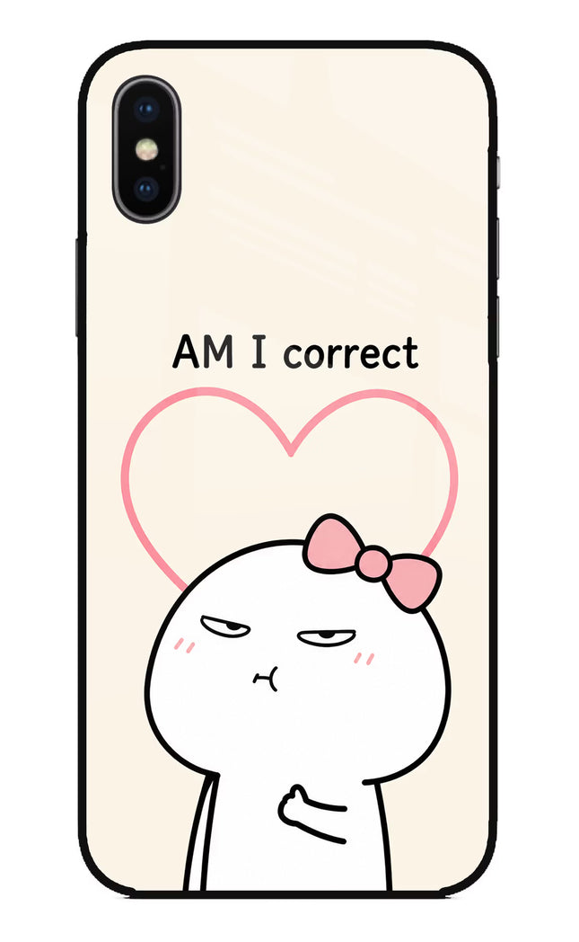 Always Right iPhone XS Glass Case