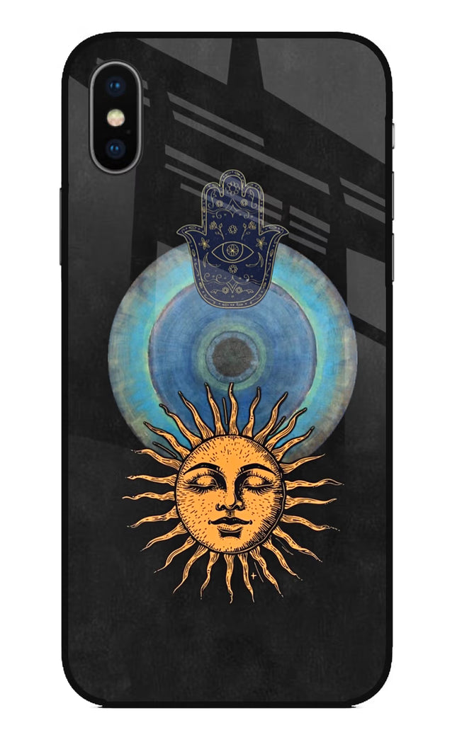 Divine Sun iPhone XS Glass Case