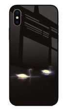 Silent Swans iPhone XS Glass Case