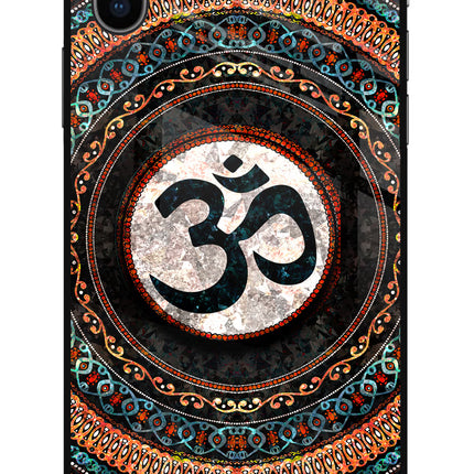 Om Culture iPhone XS Glass Case