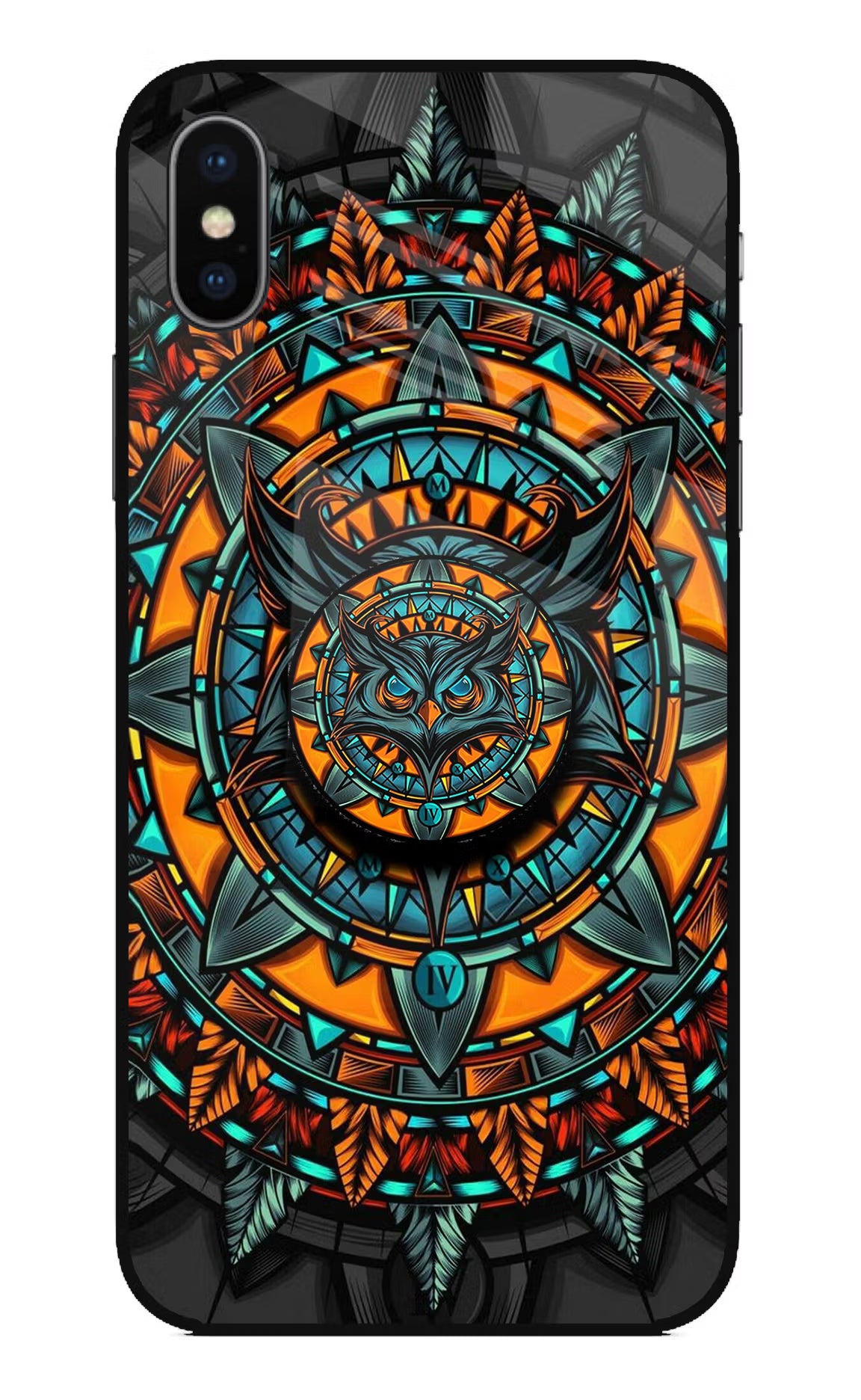 Angry Owl iPhone XS Pop Case by Casekaro