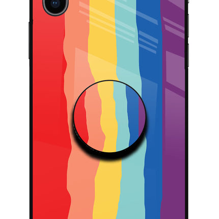 Rainbow iPhone XS Glass Case