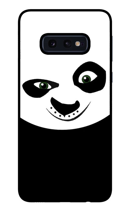 Panda Samsung S10E Glass Case
