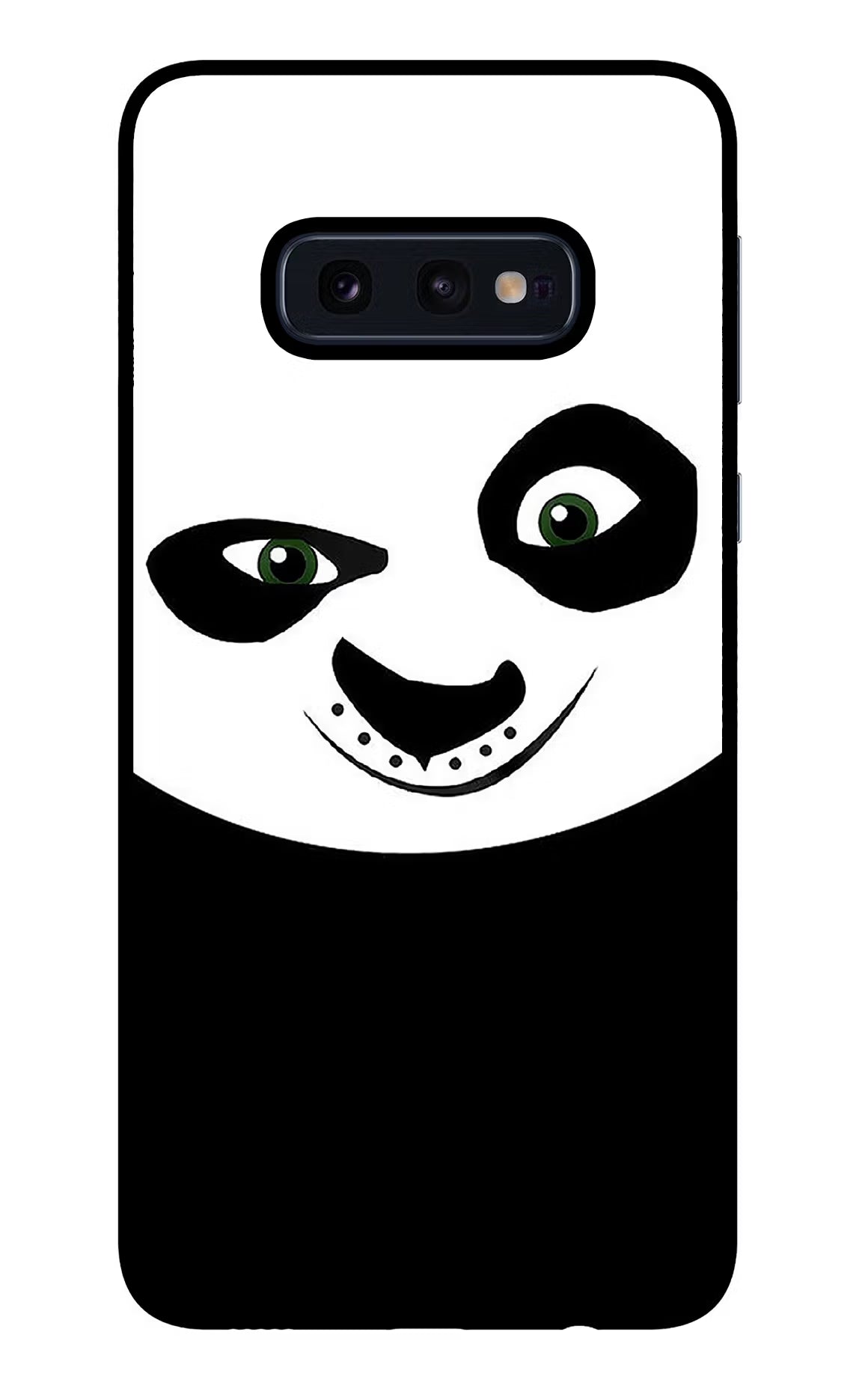 Panda Samsung S10E Glass Case Back Cover by Casekaro