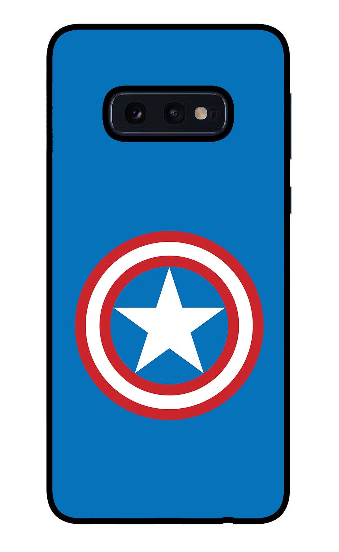Captain America Logo Samsung S10E Glass Case