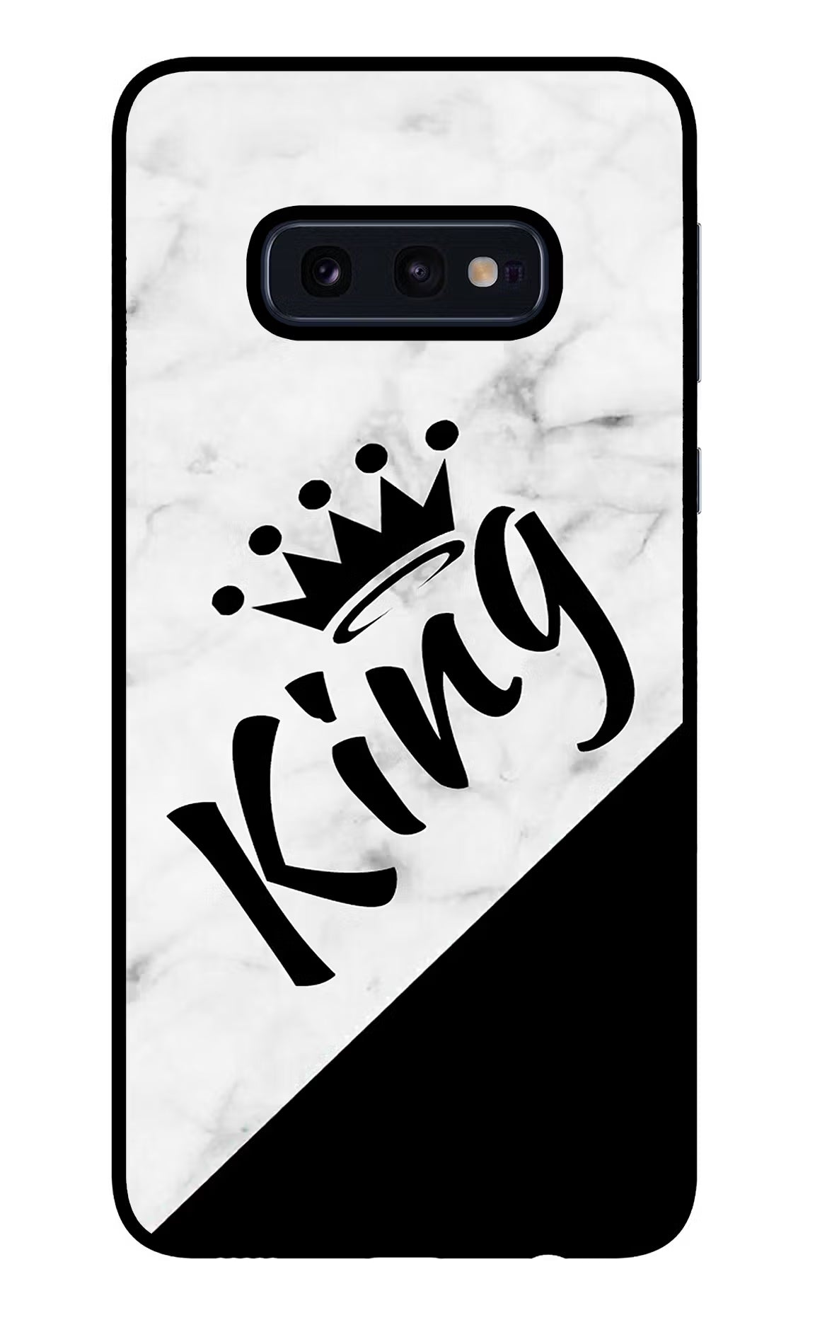 King Samsung S10E Glass Case