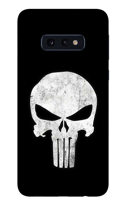 Punisher Skull Samsung S10E Glass Case