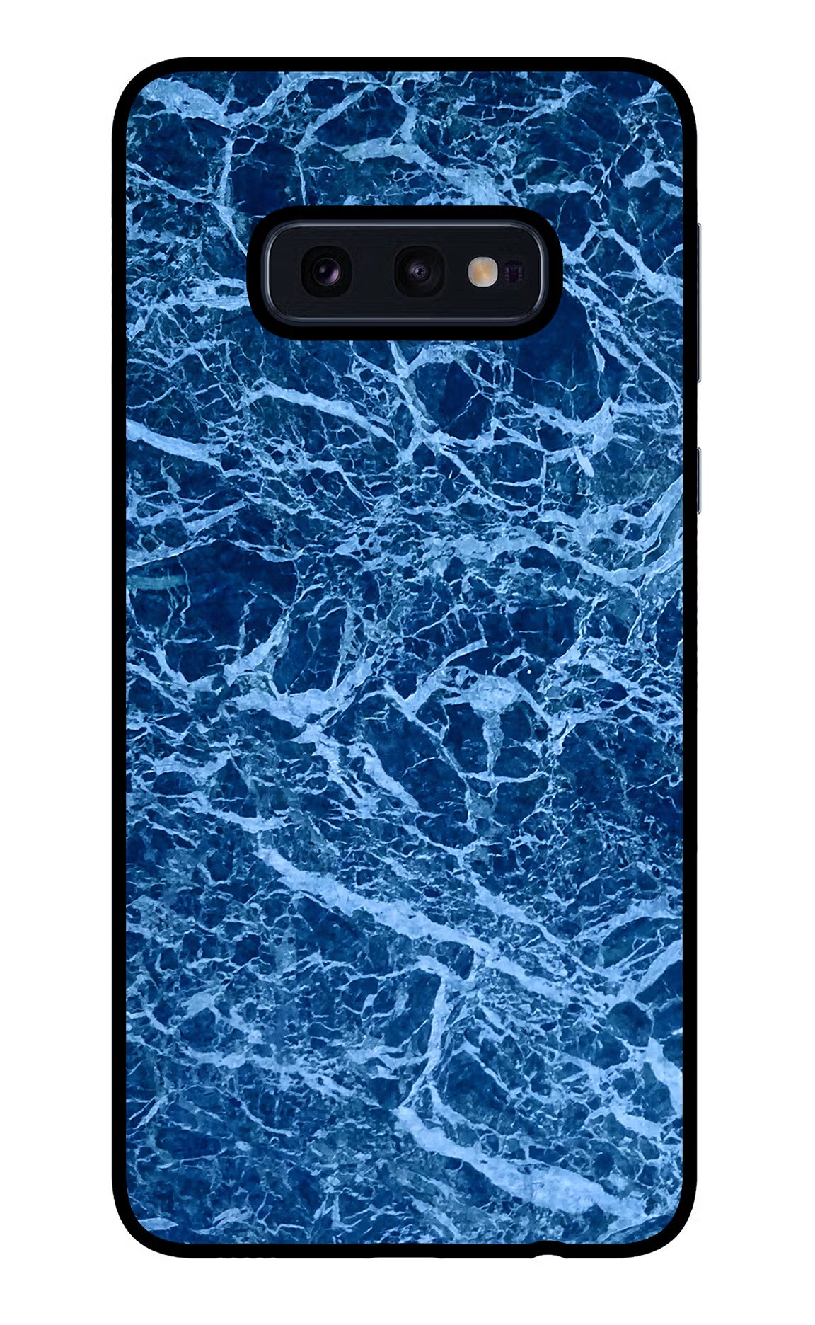 Blue Marble Samsung S10E Glass Case Back Cover by Casekaro