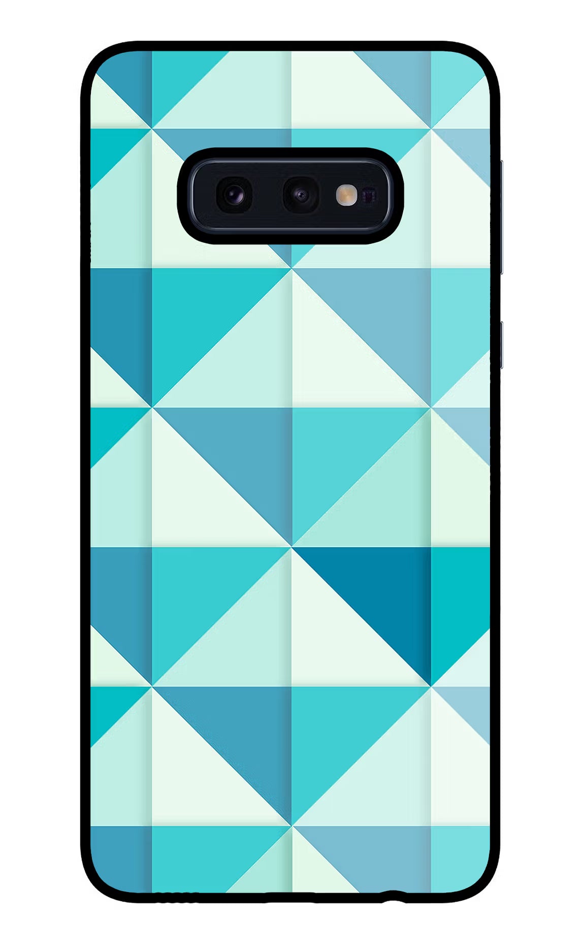 Abstract Samsung S10E Glass Case Back Cover by Casekaro