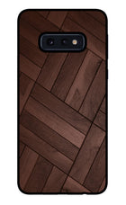 Wooden Texture Design Samsung S10E Glass Case