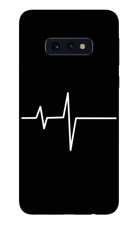 Heart Beats Samsung S10E Glass Case