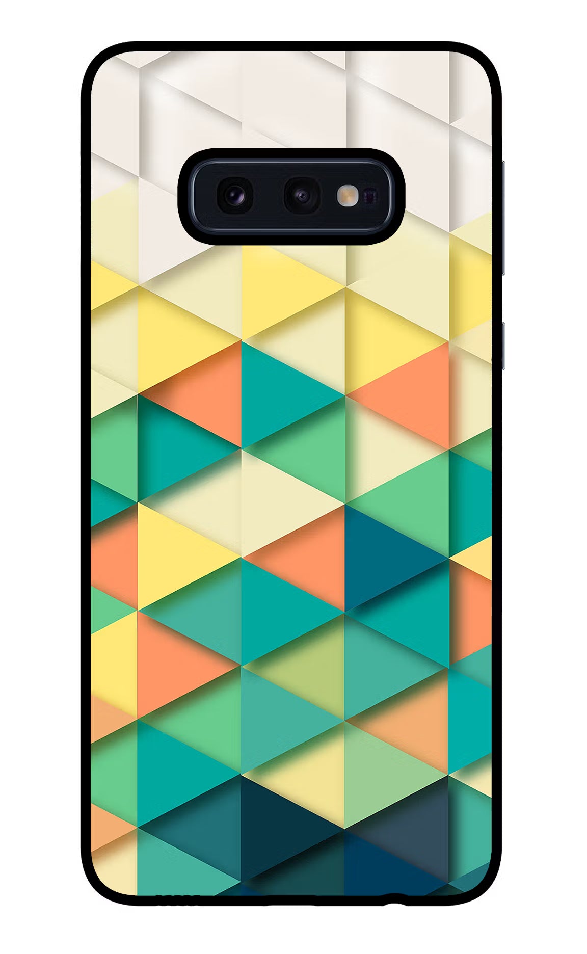 Abstract Samsung S10E Glass Case