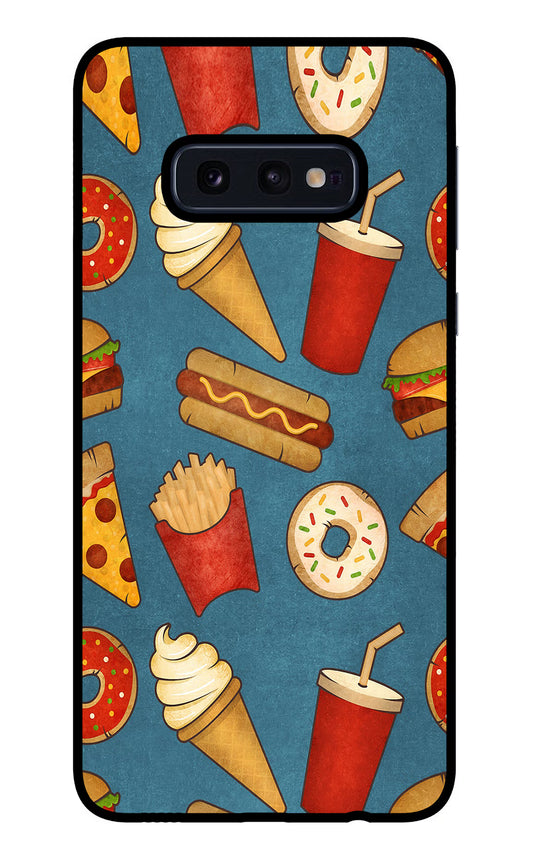 Foodie Samsung S10E Glass Case
